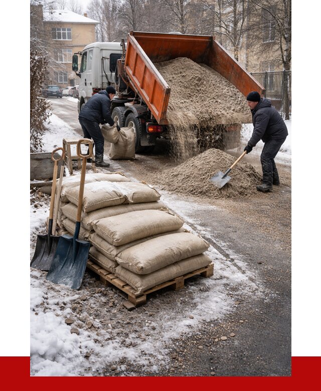 Противогололедные материалы оптом в Новодвинске от 4295 р. | ПРОНЕРУДНвд