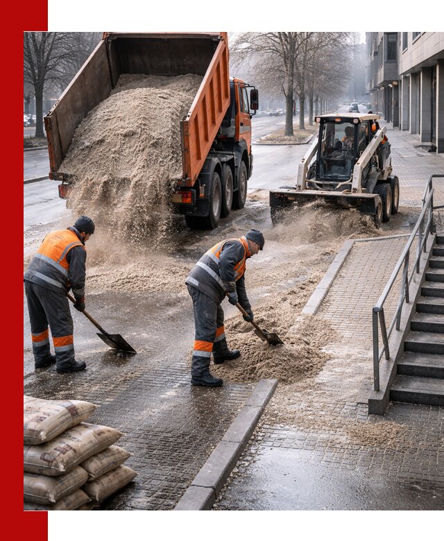 Поставка противогололедных материалов в Новодвинске