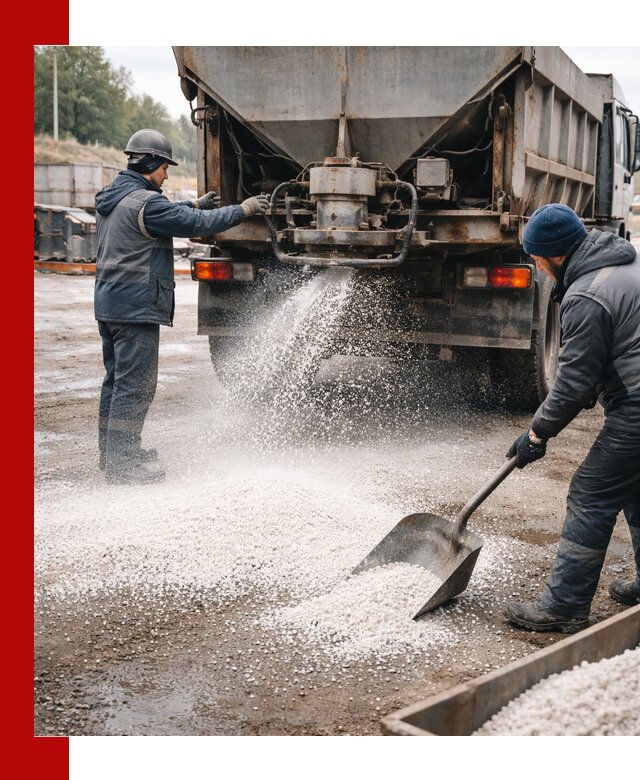 Доставка и продажа хлористого кальция в Новодвинске