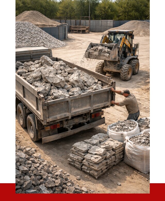 Купить бой бетона с доставкой в Новодвинске от 4909 р. | ПРОНЕРУДНвд