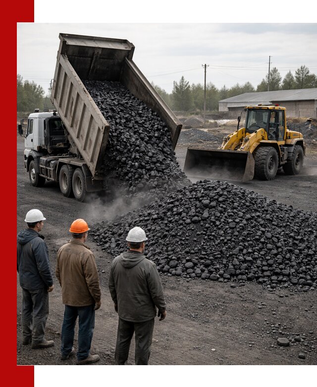 Доставка угля антрацита в Новодвинске с самосвалами и погрузкой