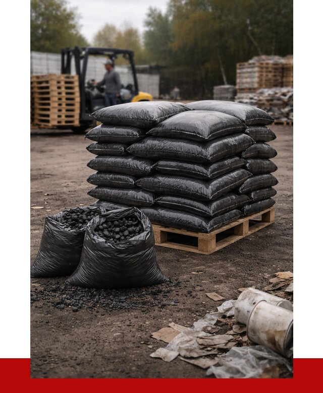 Купить уголь в мешках с доставкой в Новодвинске от 7670 р. | ПРОНЕРУДНвд