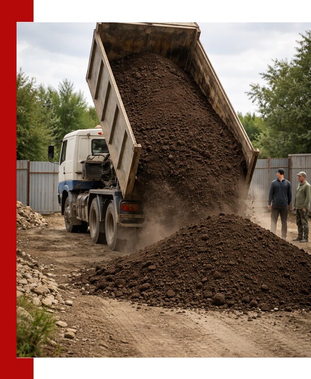 Доставка самосвалом 10 кубов в Новодвинске быстро и надёжно