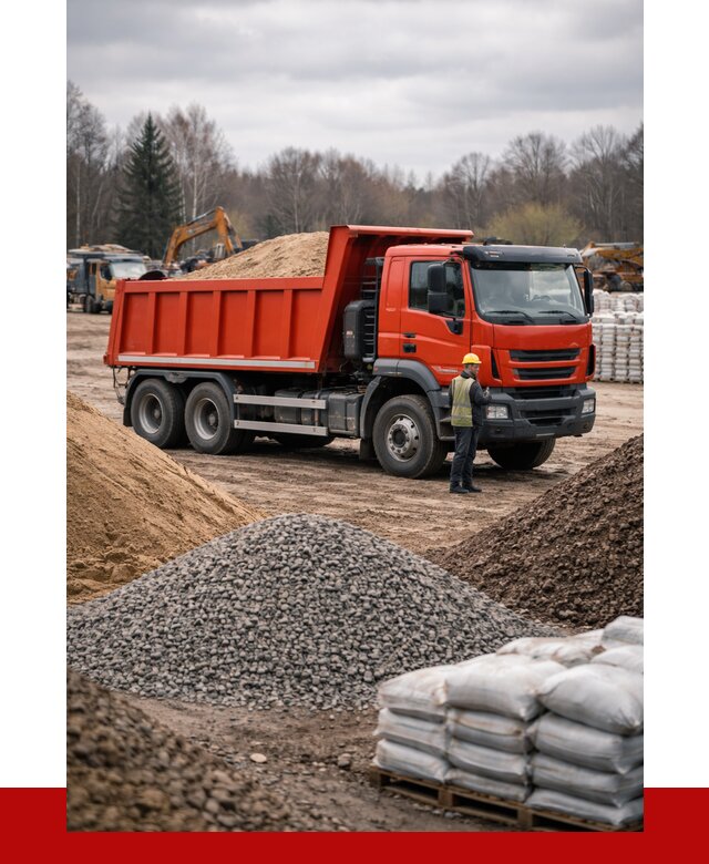 Доставка самосвалом 25 кубов в Новодвинске от 7670 р. | ПРОНЕРУДНвд