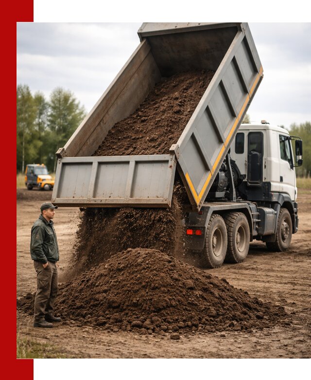 Аренда самосвала с водителем в Новодвинске для сыпучих грузов и навоза