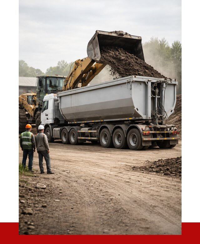 Аренда Тонар 40 тонн в Новодвинске от 6648 руб. в сутки | ПРОНЕРУДНвд